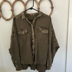 Free People one scout jacket size small